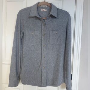 Faherty Women's Legend™️ Sweater Shirt Gray